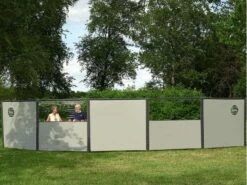 Isabella Flex Grey Windschutz