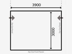 Dometic Grande Air Pro 390 M Vorzelt -Thule || Dometic || Bo-Camp Verkäufe 579993 579993 images other kampa dometic plattegrond grande 390 m 2021 ecommerce