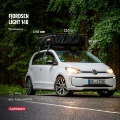 Fjordsen LIGHT 140 Blau/Grau Dachzelt -Thule || Dometic || Bo-Camp Verkäufe 62b0292ac8e194.52258555