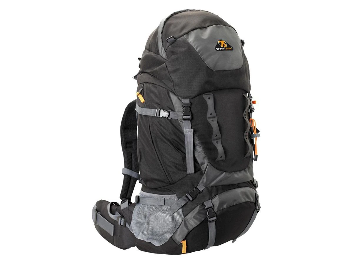 TravelSafe Escape 65 Liter Rucksack Mit Regenhülle 1 TravelSafe Escape 65 Liter Rucksack Mit Regenhülle