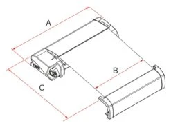 Fiamma F40Van Deep Black Kassettenmarkise -Thule || Dometic || Bo-Camp Verkäufe fiammaf40vandeepblack afm1 9 ecommerce 76f8 2