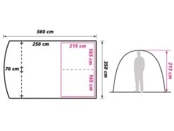 Obelink Living Tunnelzelt -Thule || Dometic || Bo-Camp Verkäufe obelink living floor plan ecommerce 077c 1