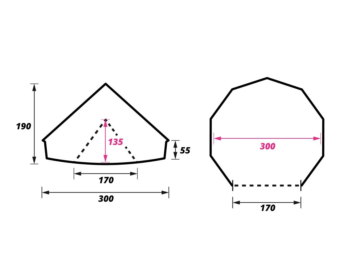 Obelink Sahara 300 Deluxe Rundzelt 3 Obelink Sahara 300 Deluxe Rundzelt – Bild 3