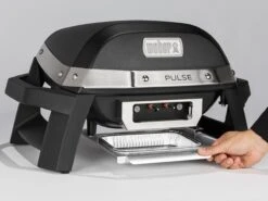 Weber Pulse 1000 Elektrogrill -Thule || Dometic || Bo-Camp Verkäufe weber pulse 1000 elektrische barbecue 6 ecommerce aff2